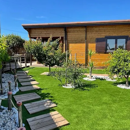 Casa Em Madeira Com Jardim Privado